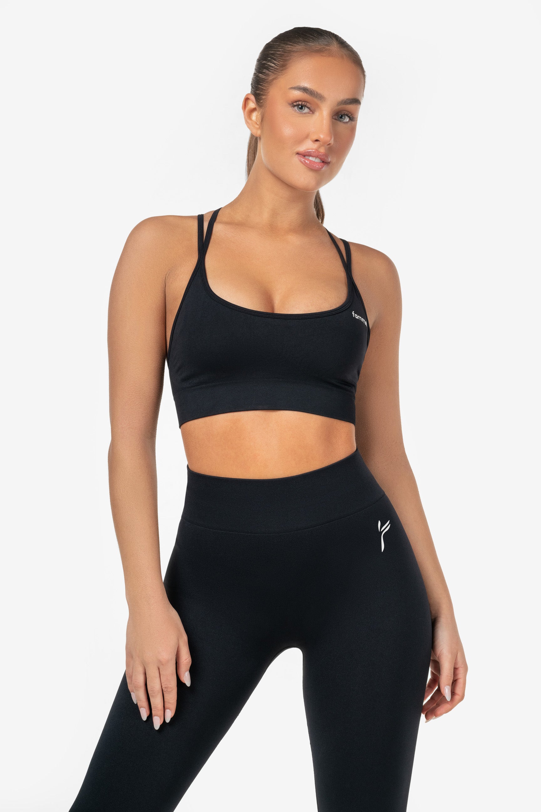 Black Lunge Sports Bra - for dame - Famme - Sports Bra