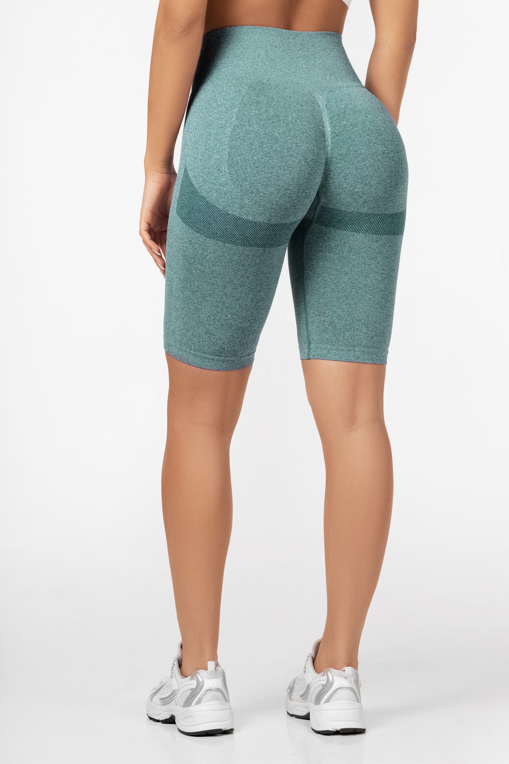 Peachy scrunch seamless shorts que dan forma a la parte trasera