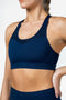 Blue Essential Sports Bra - for dame - Famme - Sports Bra