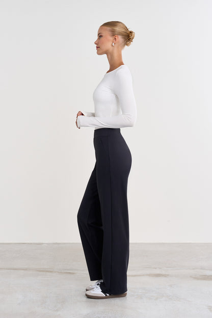 Tailored Relaxed Pants - for dame - Famme - Pants
