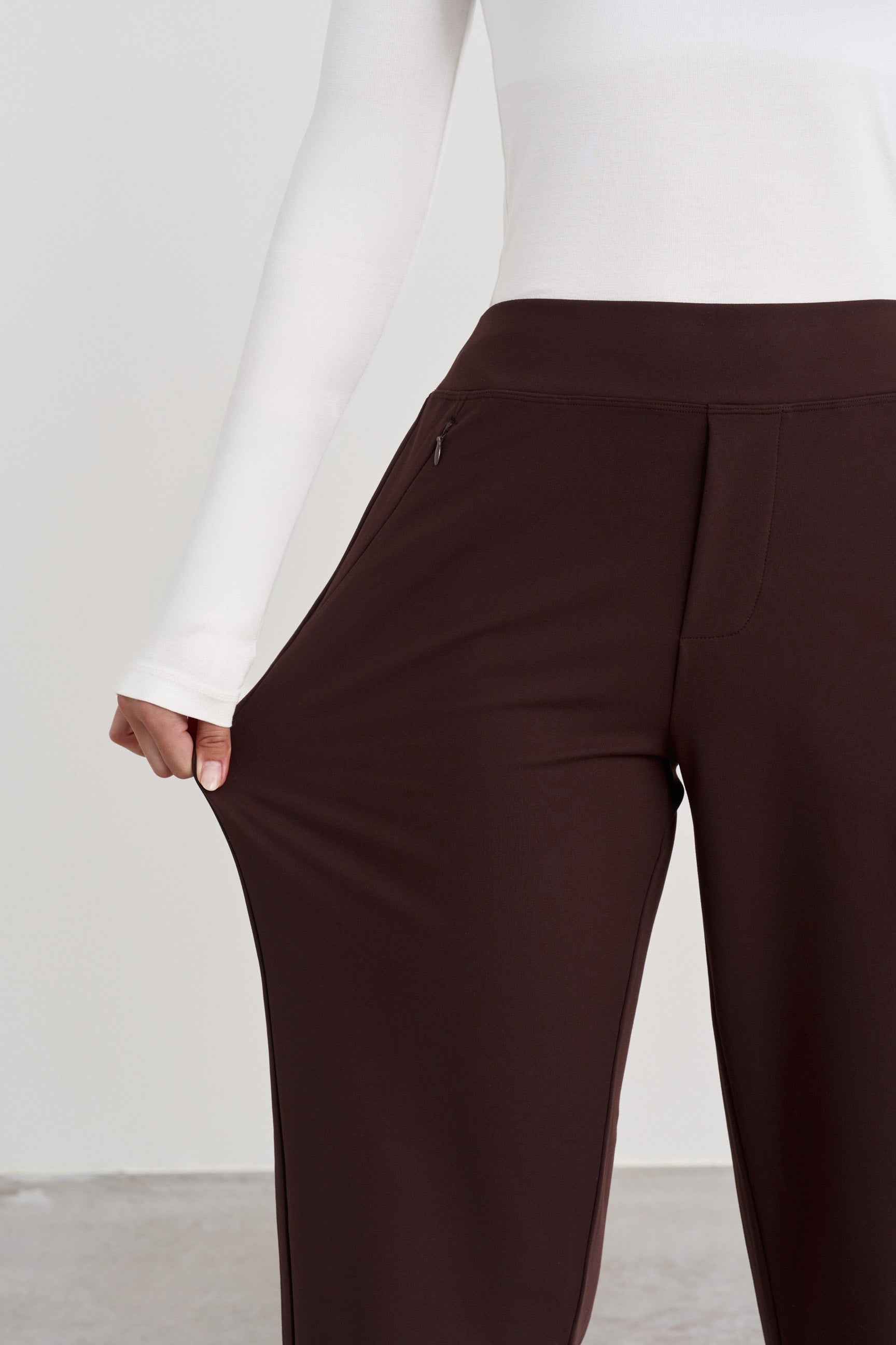 Tailored Relaxed Pants - for dame - Famme - Pants